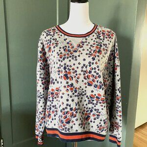 Printed Cotton Sweatshirt | Boden | L